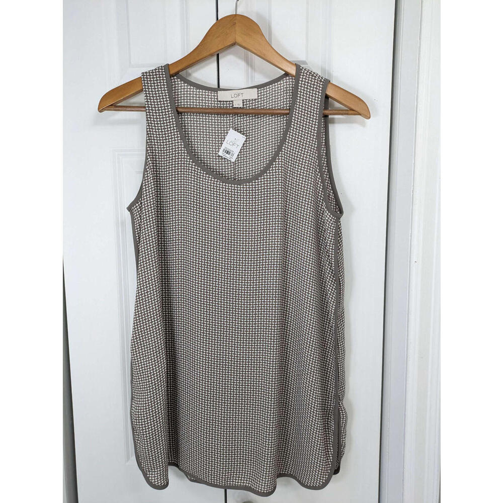 LOFT NWT Women's Size Small Blouse Brown